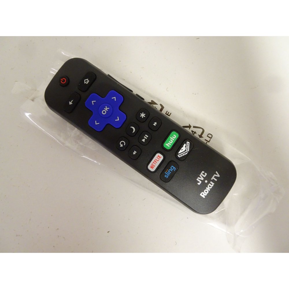 JVC LT32MAW388 ROKU Smart TV Remote 101018E0037 NEW