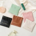 thumbnail image 6 of Automatic Closure Makeup Pouches PU Leather Cosmetic Carry Case With Spacious Interior for Lipsticks Skincare, 6 of 8