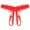 Red, variant on Tiqkatyck Women's Panties Clearance, Women's Alluring Lace Underpants Open Crotch Panties Low Waist Briefs Underwear , Womens Underwear, Women Alluring G String Thongs Black