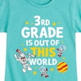 thumbnail image 3 of Dr. Seuss - Third Grade Out Of This World - Youth Girls Short Sleeve Graphic T-Shirt, 3 of 6