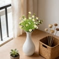 thumbnail image 4 of Daisy Flowers Artificial Small Artificial Daisies Flowers with Stems Fake Wildflowers Daisy Flowers Faux Spring Flowers Bouquet Rustic Artificial Wildflower Home Decor 1Pcs, 4 of 5