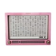 thumbnail image 3 of Hucha de madera, caja de dinero, caja de almacenamiento con contador de objetivos de ahorro de dinero rosa 3000 euros, 3 of 9
