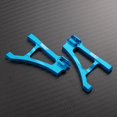 thumbnail image 4 of Youkk RCGOFOLLOW 2pieces Aluminum Alloy Enhanced Front Lower Suspension Arm For 1/16 Rc Front Lower Suspension Arm SLASH Blue, 4 of 5
