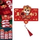thumbnail image 5 of 6 piezas año Bolsillo rojo Bolsa roja creativa Festival de primavera Matrimonio año chino sobre para dinero 2022 sobre rojo Hongbao Paquet D Yotijar Sobres rojos de año nuevo, 5 of 10