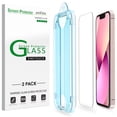 thumbnail image 1 of Protector de pantalla AmFilm OneTouch Glass para iPhone 13 Mini 5.4", 1 of 6