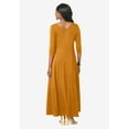 thumbnail image 2 of Jessica London Women's Plus Size Double-V Maxi Dress, 2 of 3