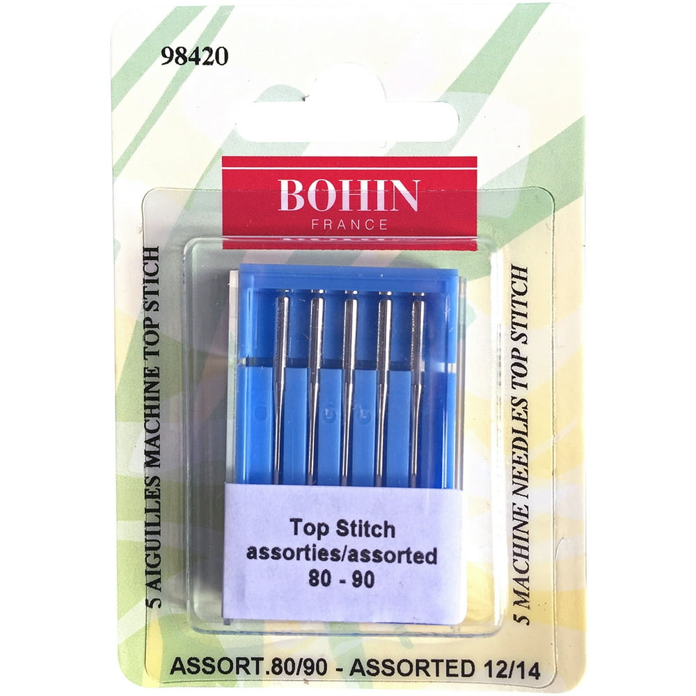 Top Stitch Machine NeedlesSize 12/14 5/Pkg