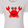 thumbnail image 4 of Inktastic Cute Red Crab Women's T-Shirt, 4 of 5