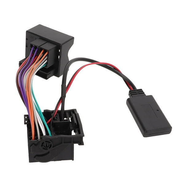 Cable adaptador de audio Bluetooth, conector de audio para estéreo de automóvil Bluetooth 5.0, módulo auxiliar Bluetooth, diseño aerodinámico