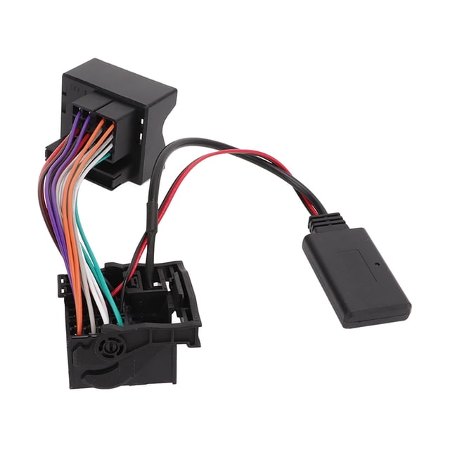 Cable adaptador de audio Bluetooth, conector de audio para estéreo de automóvil Bluetooth 5.0, módulo auxiliar Bluetooth, diseño aerodinámico