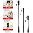 thumbnail image 4 of Retractable Shoe Horn Fieroe, Retractable Shoe Horn, 1X Shoe Horn 1X Storage Bag, Aluminum Handled Shoe for Horn Inches Shoe Long Inches-33.4 Horn Retractable 13 Office&Craft&Stationery, 4 of 9