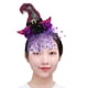 thumbnail image 5 of Diadema con sombrero de bruja de Halloween, accesorio para el cabello elástico con decoración de encaje. Estilo C, 5 of 8