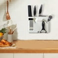 thumbnail image 1 of asddcavvf Kitchen Wall Mounted Functional Storage Rack Chopsticks Cage Perforation Non Drain Holder Tableware Spoon Storage Rack Kitchen Mats, 1 of 6
