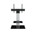 thumbnail image 5 of AVF FSL700LES-A Combi Lesina Support TV Plat - Effet Argent & Verre Noir, 5 of 5