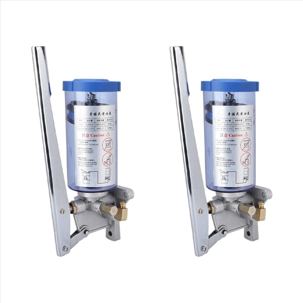 2X Bomba de Lubricación Manual -05 Lubricador de Grasa Operado una Mano Salida de 6 mm / 500CC Bomba de Aceite Lubricante / Bomba de Aceite Grueso Descuento