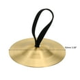 thumbnail image 2 of Unique Bargains Finger Cymbals, 1 Pcs 2.08 Diameter Copper Golden Tone, 2 of 5