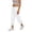 White, variant on UAMVSH Women's Joggers Pants Ruffle Elastic Waist Yoga Pants Casual Drawstring Stretchy Cropped Trousers with Pockets for Workout Running