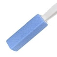 thumbnail image 1 of Pumice Stone Toilets Brush with Handle for Rust Quick Cleaning Grill Feet Care Bath Pool Blue 20.5cm, 1 of 8
