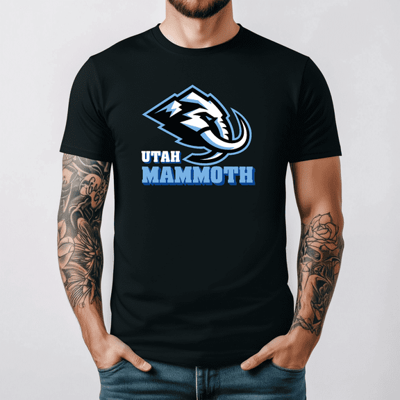 Utah Mammoth Hockey Club Vintage US Sports Fan Graphic Unisex T-Shirt S- 5XL