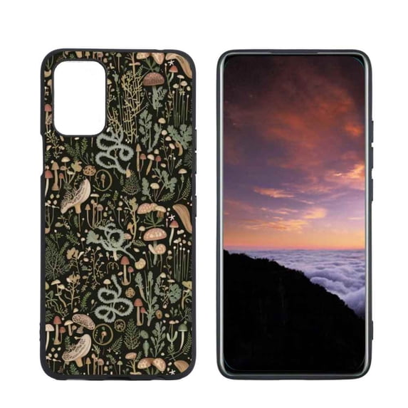 Gothic-dark-Fantasy-Forest-Woodland-plant-13 Phone Case, Degined for LG K52 Case Men Women, Flexible Silicone Shockproof Case for LG K52