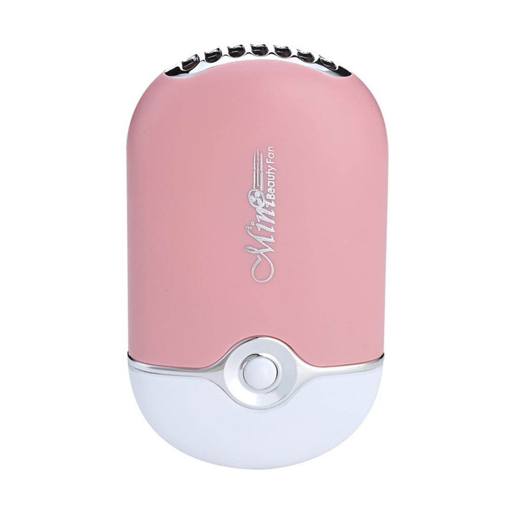 Refroidissement portable USB Mini ventilateur climatisation extension de cils colle outil de séchage rapide rose 