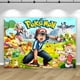 thumbnail image 5 of Fondo de fiesta de Pokémon para niños, decoración de cumpleaños, fotografía de fondo, Pikachu, monstruo de bolsillo, cartel personalizado, 5 of 5