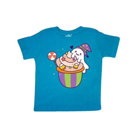 

Inktastic Ghost Cupcake Gift Toddler Boy or Toddler Girl T-Shirt