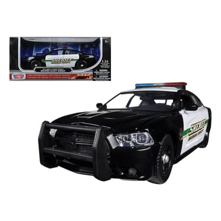White County Police 2014 Dodge Charger Pursuit Socorro County Sheriff Police 1/24 Diecast Car Model by Motormax ()
