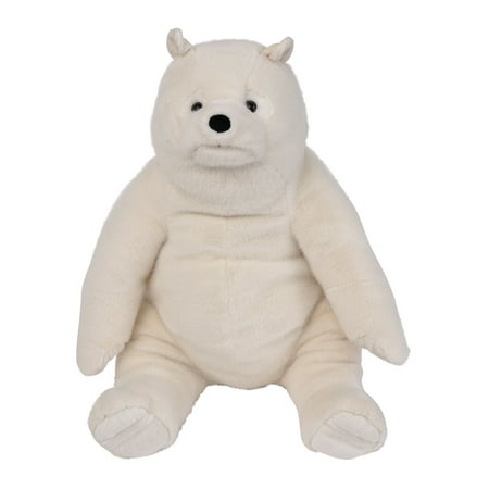 Manhattan Toy 18 Cream Kodiak Teddy Bear Plush Toy with Soft Fabric and Suede-Like Paws