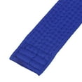 thumbnail image 4 of Uxcell Polyester Taekwondo Colored Ranking Belt For Practitioners Blue 1.57"x9.2', 4 of 5