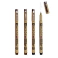 thumbnail image 2 of Pigma Micron Sepia & Black Extra Fine Pen Set, 6 Packs: 4 ct. (24 total), 2 of 5