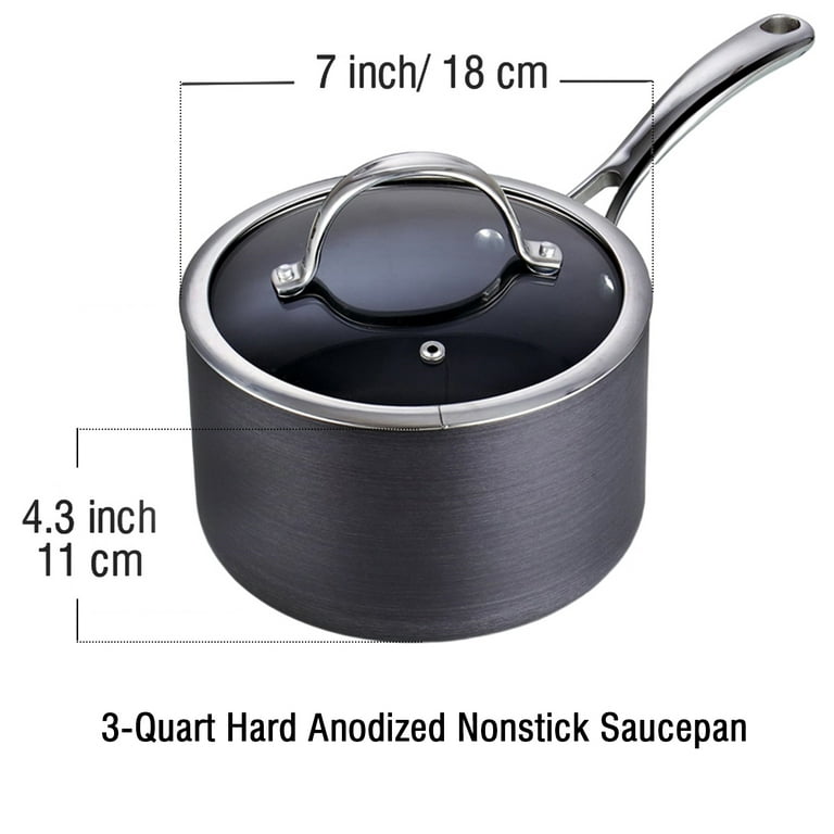 HexClad - Our 3-QT Pot is the perfect size for everyday meals and