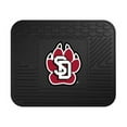 thumbnail image 2 of Fanmats 14 x 17 Inch Vinyl Universal Fit Back Car Mat Set, NCAA USD Coyotes, 2 of 5