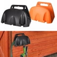 thumbnail image 4 of Mosiee Hose Holder Wall Mounted Metal Hose Rack Hose Rack Heavy Duty Water Hose Holder, 4 of 7