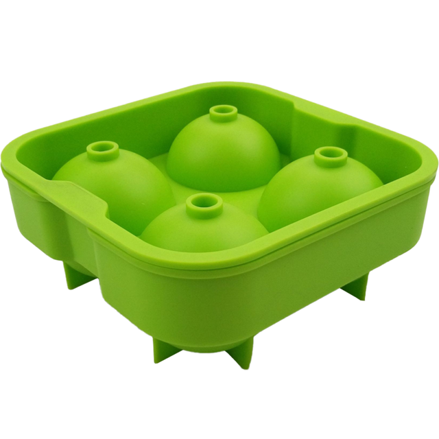 Molde para cubitos de hielo, bandeja para cubitos de hielo circular, para cócteles de whisky, fácil de reutilizar