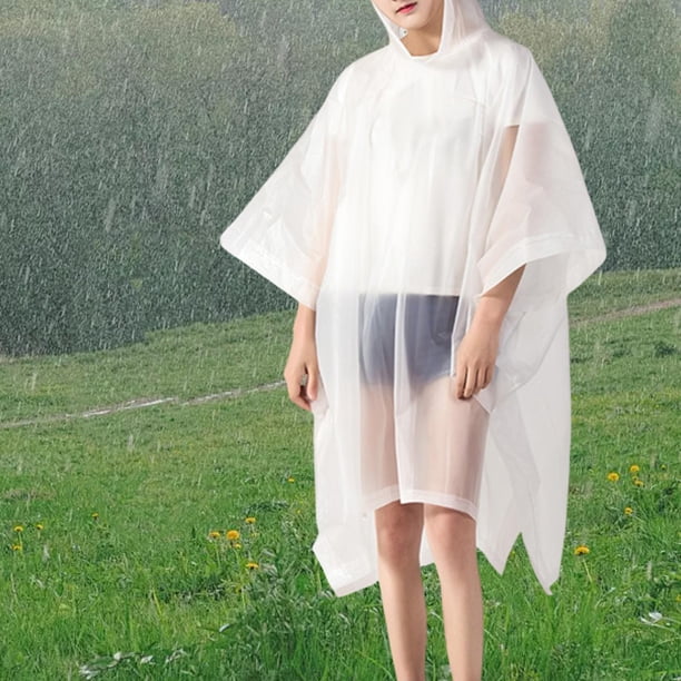 Chubasquero Con Capucha Salvador Impermeable 100 Cm X 130 Cm