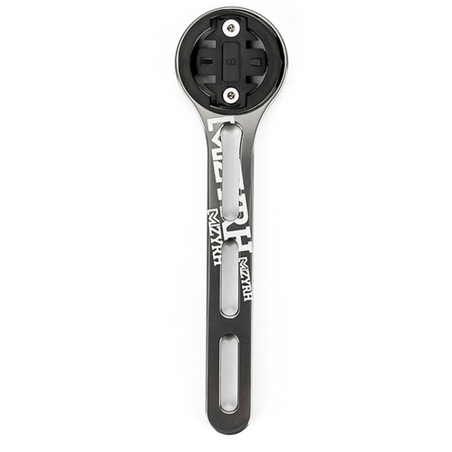 Frente de fibra de carbono Tornillo de expansión de horquilla para bicicleta con forma de corazón para colgar en la cabeza (negro)
