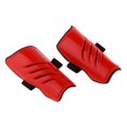 thumbnail image 2 of Children Shin Soccer Football Pads Guards Shinguards for Protector Gear Training Leg Red, 2 of 9