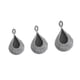 thumbnail image 5 of Cesta colgante de frutas de 3 piezas, cesta colgante de pared para verduras y frutas para jardín gris, 5 of 8