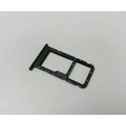 Single Sim Card Tray Slot Holder Replacement for Motorola Moto G7 Play XT1952 XT1952DL T-Mobile REVVLRY XT1952-T Black