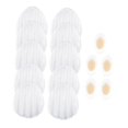 thumbnail image 3 of Almohadillas antideslizantes transparentes para zapatos de tacón , resistentes, con adherencia para reparación de suelas y protectores de suela., 3 of 8