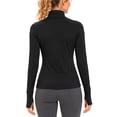 thumbnail image 3 of TRYSIL Women's Fleece Jacket Lightweight Warm Full Zip Long Sleeve Workout Running Sweatshirts,Size(XS-4XL), 3 of 8