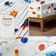 thumbnail image 2 of Juego de sábanas infantiles Dreamlab Microfibra Suave 3 piezas tamaño Individual espacio/planetas, 2 of 9