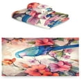 thumbnail image 2 of Coolnut 3 Piece Bath Towels Set, Super Soft Absorbent Beautiful Bird Towels for Bathroom Gym Spa Hotel Decor Wash cloth, 2 of 7
