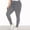 Gray, variant on BRGZLK Plus Size Leggings For Womens Fashion Full Length Capri Buttery Soft Casual Skinny Pants For Workout Athletic Army Green XXL