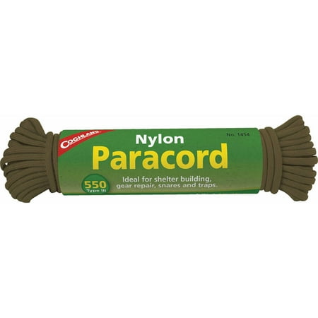 - Coghlan's 1454 50' Nylon Paracord, Olive Drab