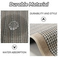 thumbnail image 3 of SIXHOME Non-Slip Kitchen Rug, Washable Absorbent Floor Mat, 19.7"x47.2", Brown, for Sink, Laundry, Hallway, 3 of 6