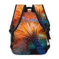thumbnail image 4 of Disketp Bioluminescent Underwater Flower Mochila Estampada para Hombre y Mujer – Mochila Ligera Clásica con Múltiples Bolsillos para Universidad, Trabajo y Viajes-One Size, 4 of 5