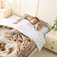 thumbnail image 3 of Homewish 3D Dragon Print Twin Comforter Sets,Magical Wildlife Bedding Set,Cream,Reversible,2 Pieces,1 Comforter and 1 Pillowcase, 3 of 7
