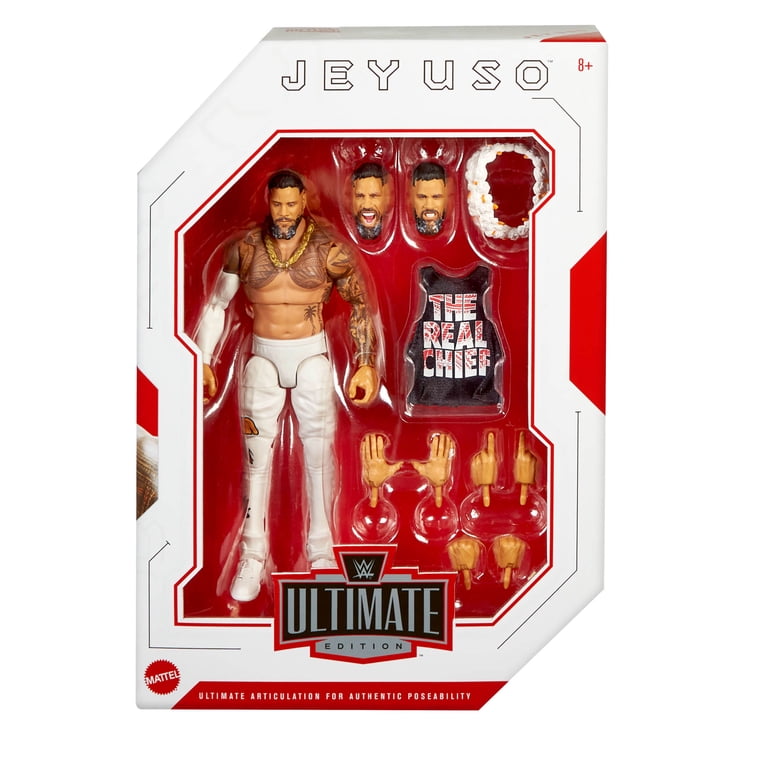 WWE Ultimate Edition Jey Uso Action Figure - Walmart.com